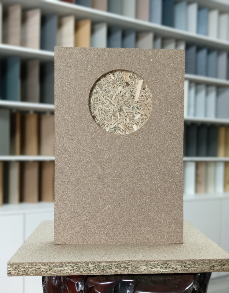 moisture resistant particle board