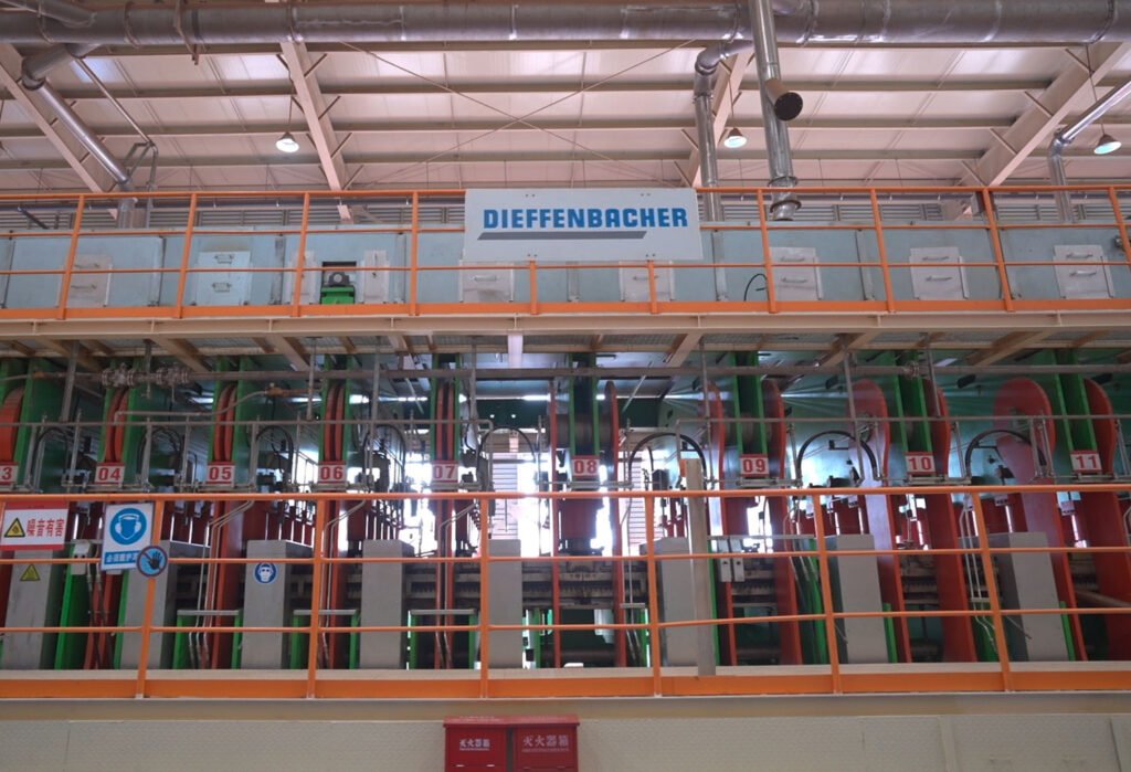 2、dieffenbacher continuous panel system